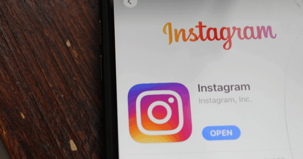 Instagramのインストール画面